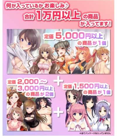 日本のおもちゃハート福袋アニメーションガールオナニースリーブコンボセット福袋セットアニメーションオナホール