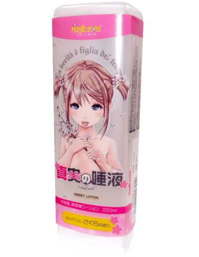 日本Magic Eyes True Saliva Sakura Lotion Lubricant真実の唾液さくら水溶性润滑油220ML