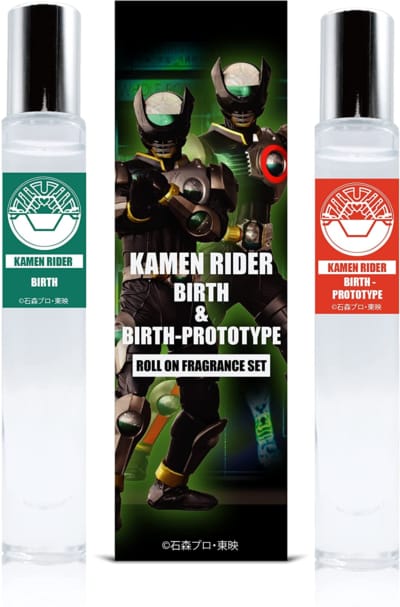 Kamen Rider Birth & Birth-Prototype Roll On Fragrance Set 10ml x2 Perfume仮面ライダーバース ＆ 仮面ライダーバースプ香水
