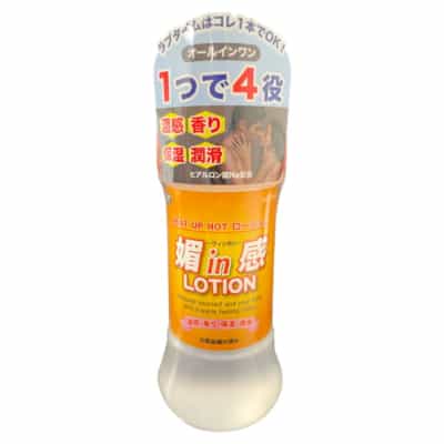 日本製ファンシーインフィーリングヒートアップホットローション（ビンカンローション）潤滑剤水溶性潤滑剤200ML