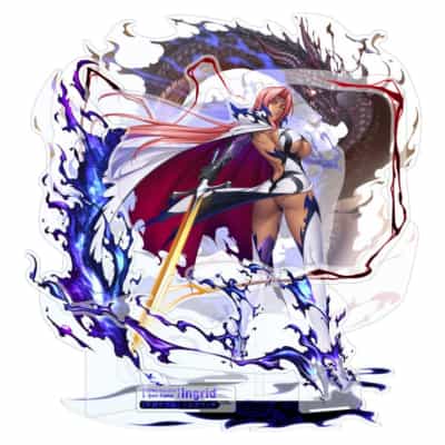 対魔忍 [不滅の邪炎] イングリッド アクリルジオラマスタンド [不滅の邪炎] イングリッド アクリルジオラマスタンド