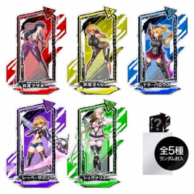 対魔忍RPG ピックアップアクリルジオラマスタンド Vol.1 アクリルスタンド