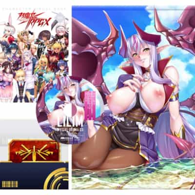 対魔忍リリス グッズセット 2022 夏 (対魔忍RPGX キャラクタービジュアルブック Vol6)