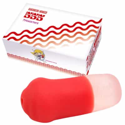 日本のピーチトイズ 角名器 ミミズ 555 アニメ マスターベーター 500g