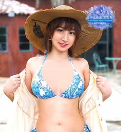 日本AV女优きみと歩実Walk With You Adult Photo Album大型本成人写真集