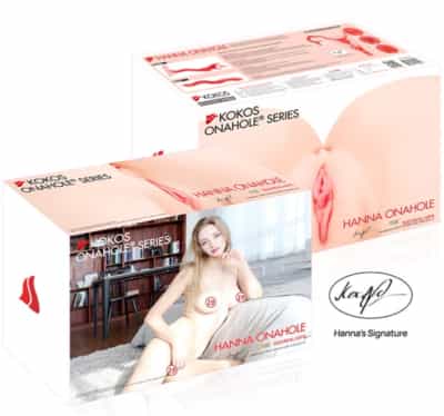 Kokos Big Hips Hanna 002 ダブルホールオナニースリーブ リアル人体反転フィルムオナニー
