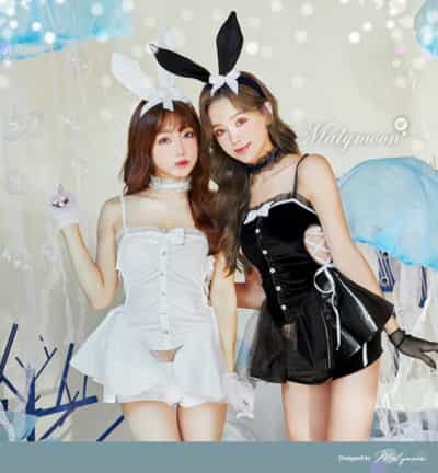 日本Malymoon Bunny Girl 5 Colors Cosplay 6 Piece Set [7099-3]