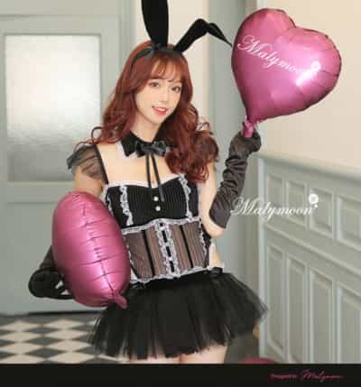 日本Malymoon Loving Bunny Cosplay 7 Piece Set [S8861]