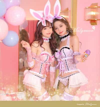 日本Malymoon Angel Bunny Cosplay 9 Piece Set [S8863]