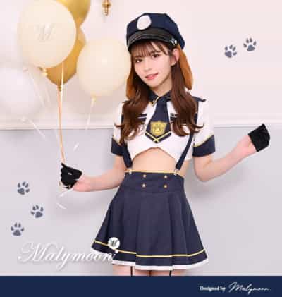 日本Malymoon Doggy Cop Guardian Cosplay 10 Piece Set [9521]