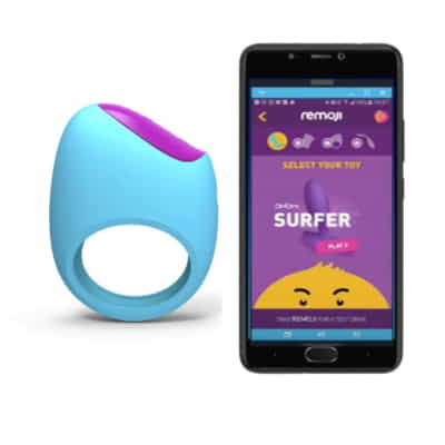 Picobong Remoji モバイルアプリ ワイヤレスリモコン 命を救うリングバイブレーター