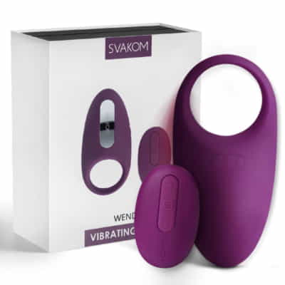 アメリカのSvakom Winni Winniワイヤレスリモコンロック精子リングバイブレーター