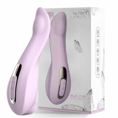 Leten Thunder Dreamシリーズ ホット舌キス振動吸引加熱バイブレーター