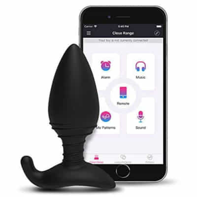 Lovense Hush スマートアプリ ワイヤレスリモコン アナルバイブレーター