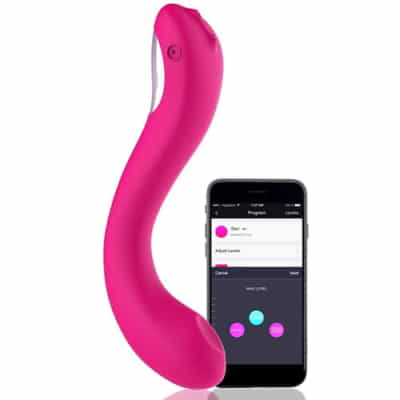 Lovense Osci 2 スマートアプリ ワイヤレス リモコン Gスポット バイブレーター