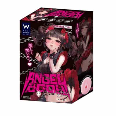 日本富士ワールドエンジェルボディブラックアイドルアニメオナホール272g