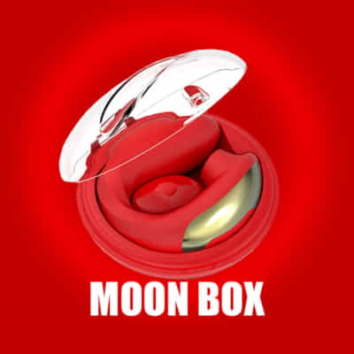 Waka Moonlight Treasure Box カーブGスポット吸引バイブレーター