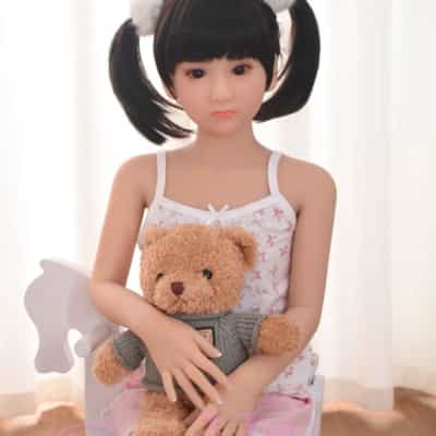 日本のドールター 126cm 平らな胸のニーナ セックスドール