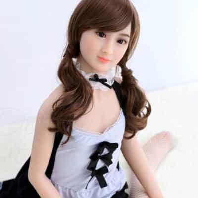 日本のドールター 138cm 平らな胸のシカ セックスドール