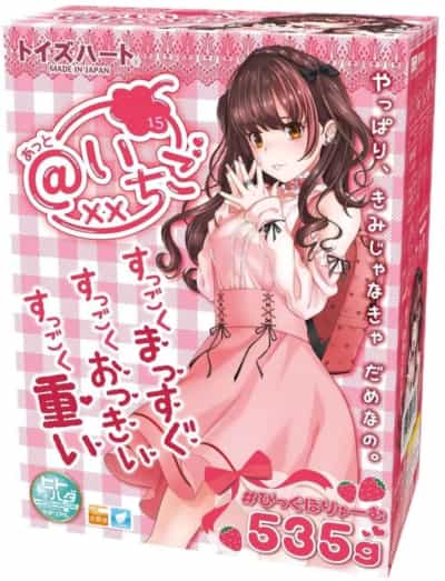 日本のおもちゃハートアットいちごストロベリーガールアニメマスターベータ535g