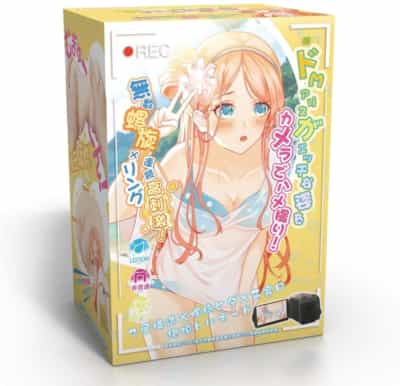 日本製アイブロブタ 2層構造×スパイラル子宮アニメオナホール 510g