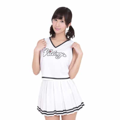 日本のMZK白雪姫チアガールチアリーディングコスチュームユニフォーム