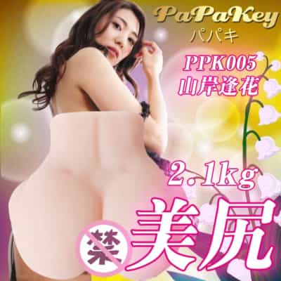 日本Papakey山岸逢花的美尻双穴真人倒模自慰器2.1KG