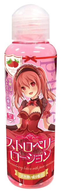 日本のタマトイズ ピュアストロベリーローション 水溶性潤滑剤 120ML TMT-763