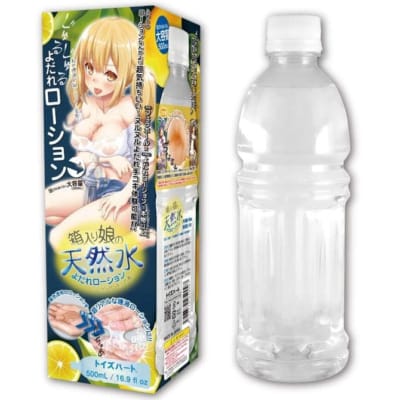 日本のおもちゃハートボックス天然水レモン水溶性潤滑剤500ML
