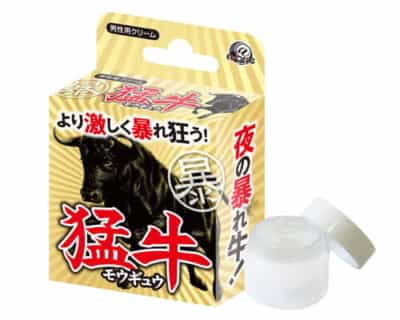日本の雄牛の雄の持続クリーム