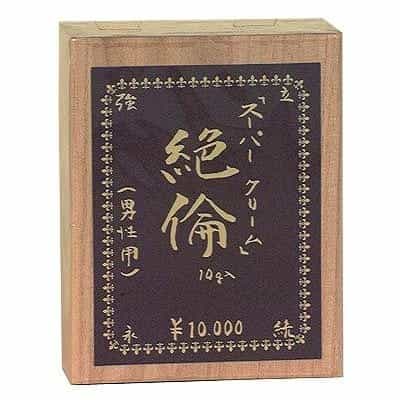 日本の男性用持久力クリーム