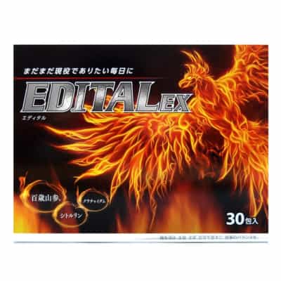日本のエディタルEX男性機能強化健康製品と媚薬