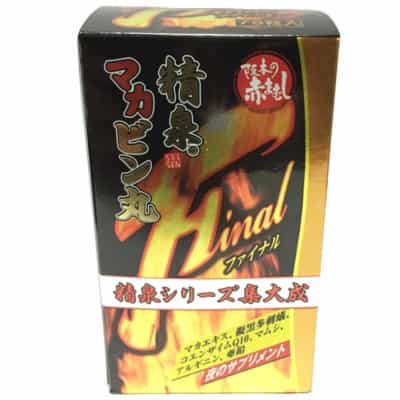 日本の精泉ファイナル男性強化健康製品と媚薬