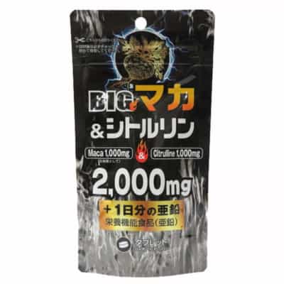 日本のビッグマカ＆シトルリン 2000mg + 亜鉛男性機能強化サプリメントと男性機能強化薬