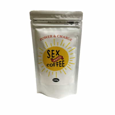 日本のセックス＆コーヒー パワー＆チャージ 男性機能強化サプリメント 媚薬コーヒー