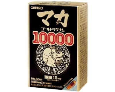 日本のオリヒロマカゴールドマグナム10000男性機能強化健康サプリメント媚薬