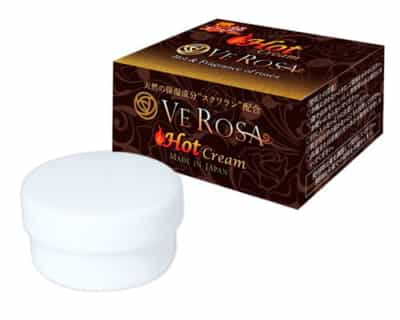 日本のVe Rosaホットクリーム女性用快楽増強液