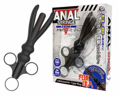 日本のAワンアナルシリンジピースインジェクターアナルプラグ