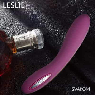 Svakom Leslie（独自の加熱ボタン）スマートモード6段階可変周波数防水マッサージスティック