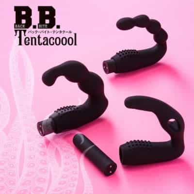 日本のBB Tentacool Prostate 前立腺アナルバイブレーター