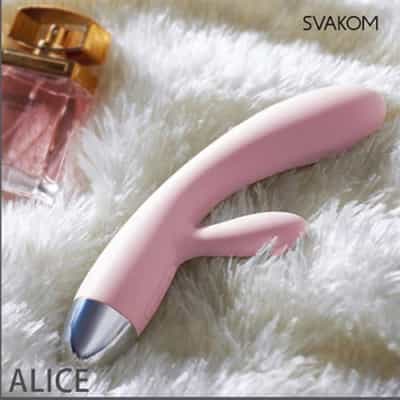 Svakom Alice スマートモード デュアル機能 8セグメント可変周波数防水マッサージャー