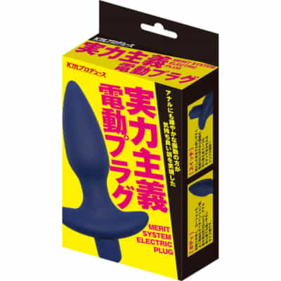 日本のKMPメリットシステム電動プラグアナルバイブレーター