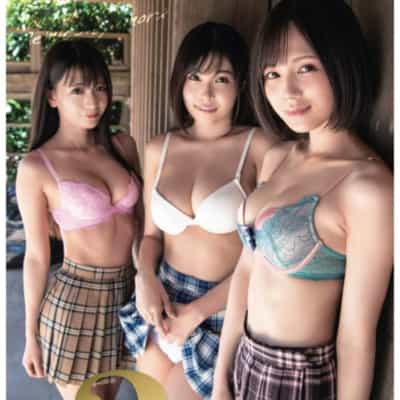 日本AV女优3人の女神奇迹の共演河合あすな&野々浦暖&凉森れむKa3mi Gurabia単行本成人写真集
