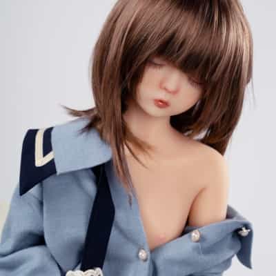 日本のドールター 108cm 平らな胸のペニーセックスドール