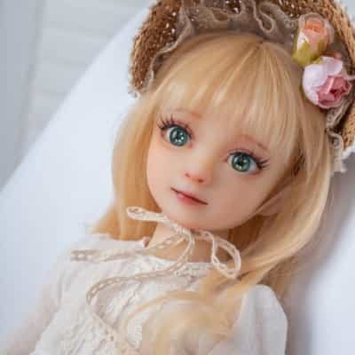 日本のドールター 65cm 平らな胸の明美セックスドール