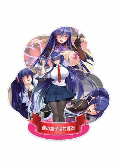 日本対魔忍仆の凛子制服姿の凛子亚克力西洋镜摊位