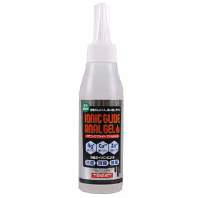 日本製イオングライドアナルジェル水溶性潤滑剤120ML