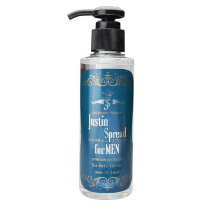 日本ジャスティン スプレッド フォーメン プレミアム エクスクルーシブ オナホールローション 水溶性潤滑剤 150ML