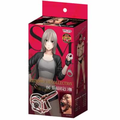 日本KMP Crimson SM Collection 06 Fixed Face Mouth Shackle