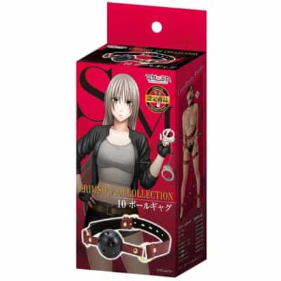 日本KMP Crimson SM Collection 10 Ball Gag